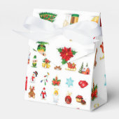 クリスマス フェイバーボックス (正面サイド)