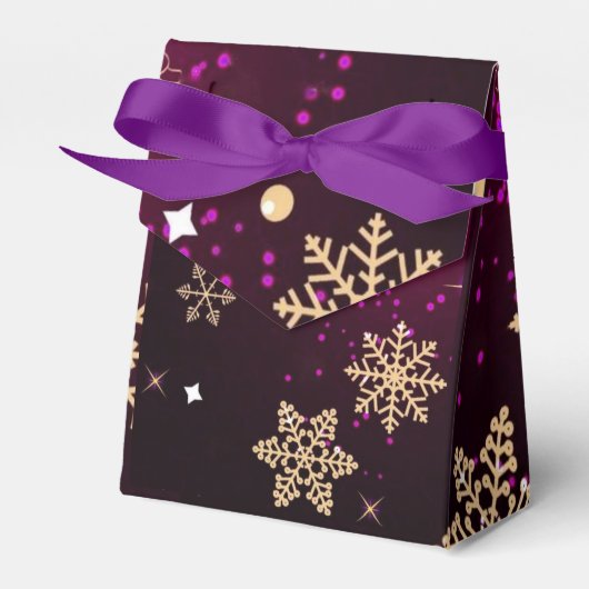 クリスマス フェイバーボックス (正面サイド)