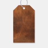 クリスマス フェスティブ ジンジャーブレッド ミックス 個別包装 ギフトタグ (裏面)