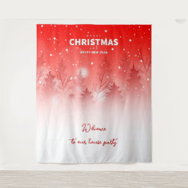 クリスマス フェスティブ タペストリー