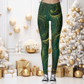 クリスマス フェスティブ デザイン レギンス