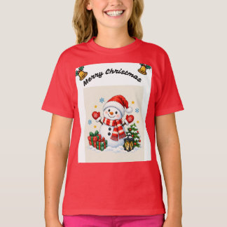 クリスマス フェスティブ ホリデー Tシャツ – かわいい