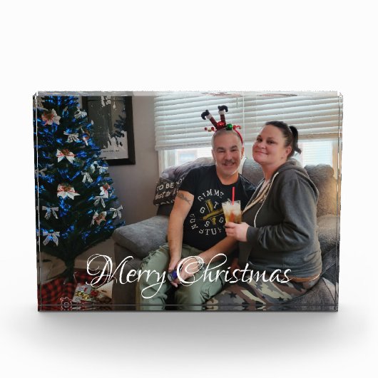 クリスマス フォトブロック (正面)