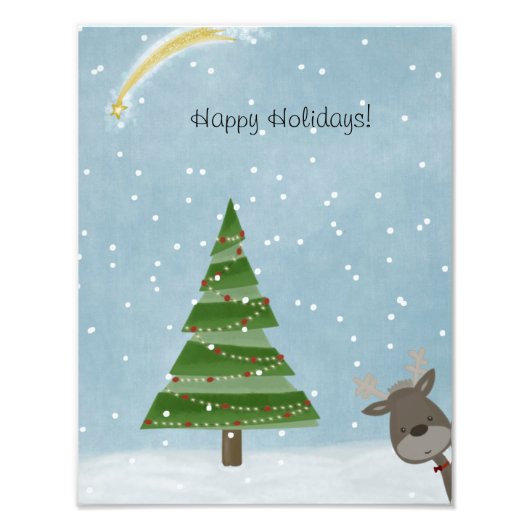 クリスマス フォトプリント            (正面)