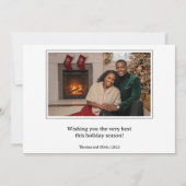 クリスマス・フォトポップカード メリー＆ブライト シーズンカード (裏面)