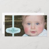 クリスマス フォト カード (正面/裏面)