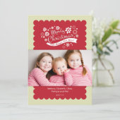 クリスマス フォト カード グループオン (スタンド正面)