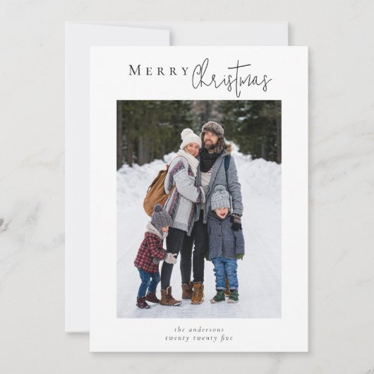 クリスマス フォト コラージュ (正面)