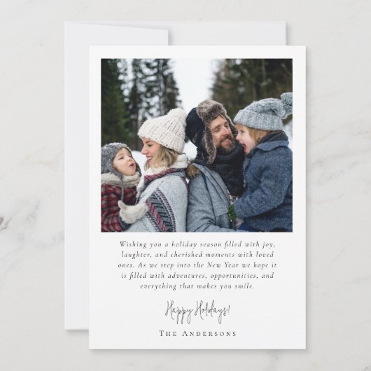 クリスマス フォト コラージュ (裏面)