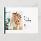 クリスマス フォト ファミリー カード | GreenMerry クリスマス (正面)
