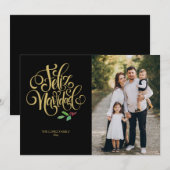 クリスマス フォト  holiday カード (正面/裏面)