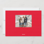 クリスマス フォント シンプル 写真 (裏面)