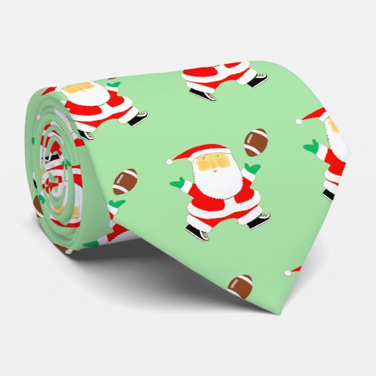 クリスマス フットボール ネクタイ (ロール)