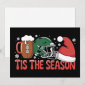 クリスマス フットボール  Tis the Season スポーツ ホリデー (正面/裏面)