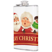 クリスマス フラスク (左)