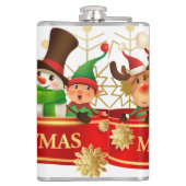 クリスマス フラスク (裏面)