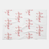 クリスマス·フラミンゴス·キッチン·タオル キッチンタオル (横)