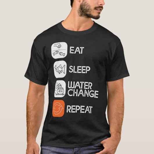 クリスマス フラワーホーン フィッシュ Tシャツ (正面)
