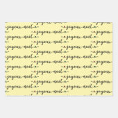 クリスマス フランス デザイン ラッピングペーパーシート (正面3)