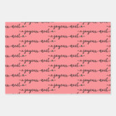 クリスマス フランス デザイン ラッピングペーパーシート (正面2)