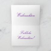 クリスマス・フリッチェ・ワイヒナテンIII シーズンカード (内部)