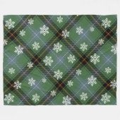 クリスマス フリースブランケット (正面(横))