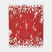 クリスマス フリースブランケット (正面)