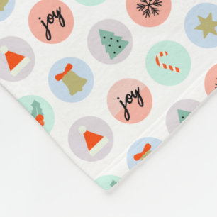 クリスマス フリースブランケット