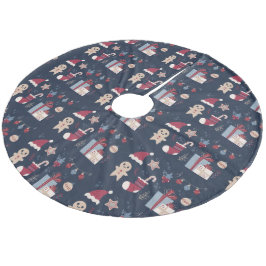 クリスマス フリース ツリースカート