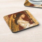 クリスマス・フレスコ・エンジェル コースター (左側)