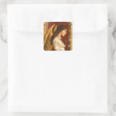 クリスマス・フレスコ・エンジェル スクエアシール (バッグ)