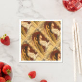 クリスマス・フレスコ・エンジェル スタンダードカクテルナプキン (インサイチュ)