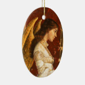 クリスマス・フレスコ・エンジェル セラミックオーナメント (右)