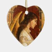 クリスマス・フレスコ・エンジェル セラミックオーナメント (右)