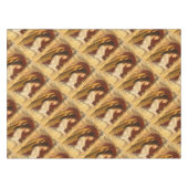 クリスマス・フレスコ・エンジェル テーブルクロス (正面(横))