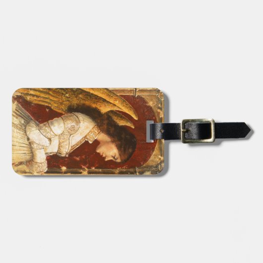 クリスマス・フレスコ・エンジェル ラゲッジタグ (正面横)