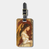 クリスマス・フレスコ・エンジェル ラゲッジタグ (正面縦)