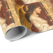 クリスマス・フレスコ・エンジェル ラッピングペーパー (ロールコーナー)