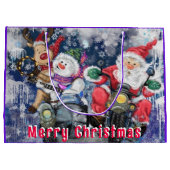 クリスマス フレンズ ギフトバッグ (裏面)