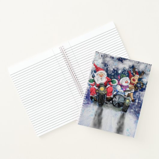 クリスマス フレンズ ノートブック (内部)