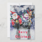 クリスマス フレンズ 面白い カード (正面)