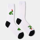クリスマス・フロッグ・クルーソックス ソックス (右)