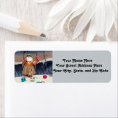 クリスマス!フロリダスタイルパーティーサンタ ラベル (インサイチュ)