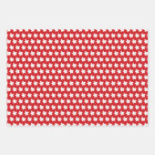 クリスマス フローラル スイート ストロベリー ドリーム ラッピングペーパーシート (正面3)