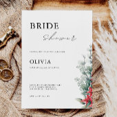 クリスマス ブライダルシャワーの招待状 招待状