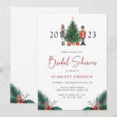 クリスマス ブライダルシャワーの招待状 招待状 (正面/裏面)