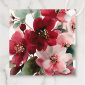 クリスマス ブライダルシャワー Let's Be Merry フェイバータグ (裏面)