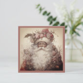 クリスマス ブラックサンタ - ロココ＆ピンク フローラル (スタンド正面)