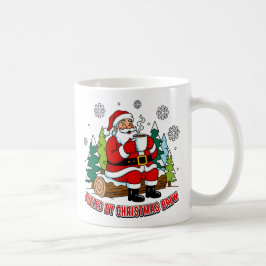 クリスマス・ブリュー・サンタアートで活力注入 コーヒーマグカップ