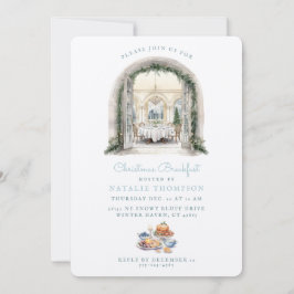 クリスマス・ブレックファースト | ダイニングルーム 招待状